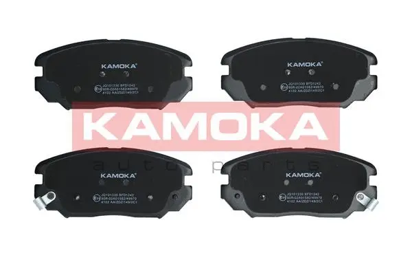 Diskinių stabdžių trinkelių rinkinys KAMOKA JQ101330
