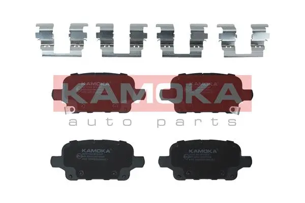 Diskinių stabdžių trinkelių rinkinys KAMOKA JQ101364