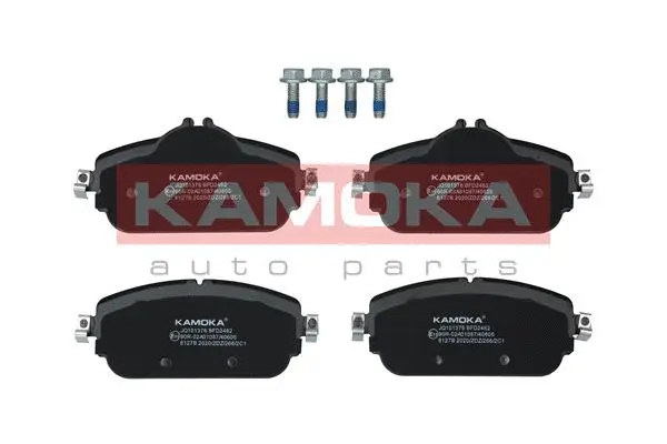 Diskinių stabdžių trinkelių rinkinys KAMOKA JQ101376
