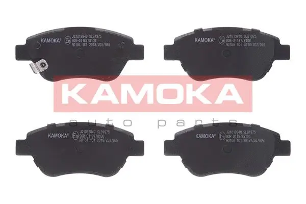 Diskinių stabdžių trinkelių rinkinys KAMOKA JQ1013840