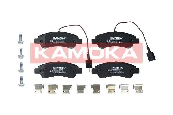Diskinių stabdžių trinkelių rinkinys KAMOKA JQ101404