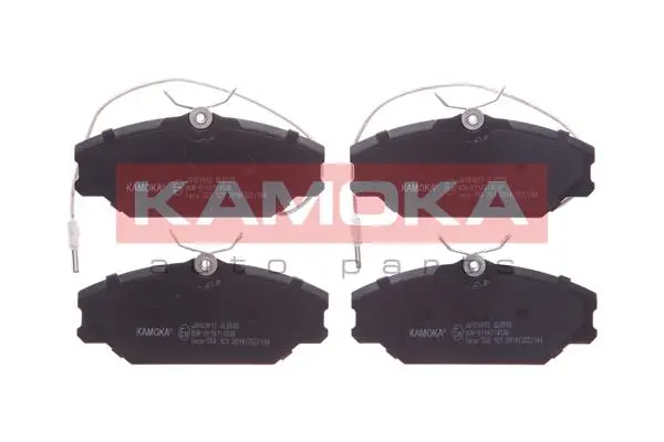 Diskinių stabdžių trinkelių rinkinys KAMOKA JQ101812