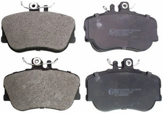 Diskinių stabdžių trinkelių rinkinys DENCKERMANN B110444