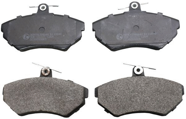 Diskinių stabdžių trinkelių rinkinys DENCKERMANN B110840