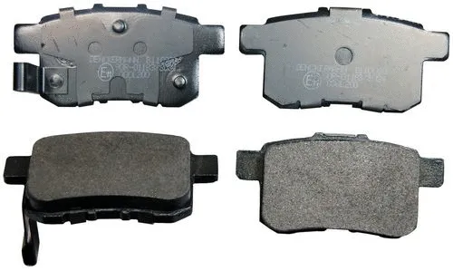 Diskinių stabdžių trinkelių rinkinys DENCKERMANN B110990