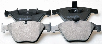 Diskinių stabdžių trinkelių rinkinys DENCKERMANN B111225