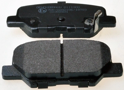 Diskinių stabdžių trinkelių rinkinys DENCKERMANN B111300