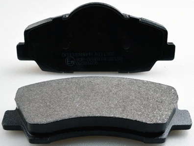 Diskinių stabdžių trinkelių rinkinys DENCKERMANN B111307