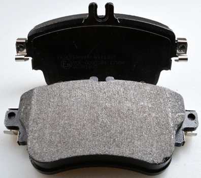 Diskinių stabdžių trinkelių rinkinys DENCKERMANN B111315