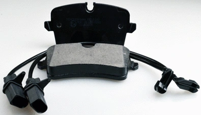 Diskinių stabdžių trinkelių rinkinys DENCKERMANN B111322