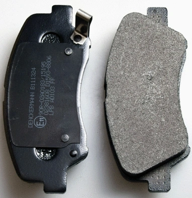 Diskinių stabdžių trinkelių rinkinys DENCKERMANN B111324