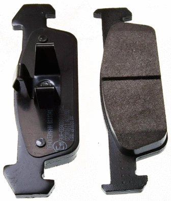 Diskinių stabdžių trinkelių rinkinys DENCKERMANN B111341