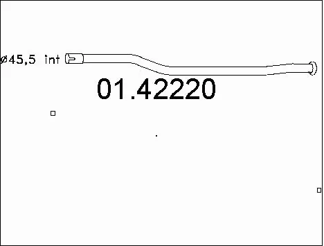 Išleidimo kolektorius MTS 01.42220