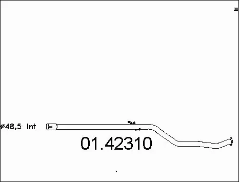 Išleidimo kolektorius MTS 01.42310