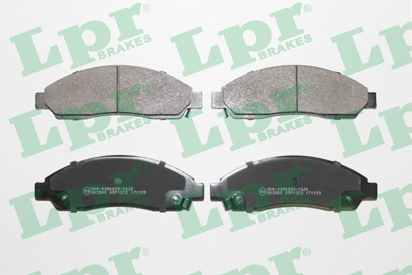 Diskinių stabdžių trinkelių rinkinys LPR 05P1372