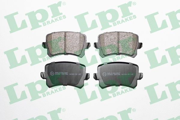 Diskinių stabdžių trinkelių rinkinys LPR 05P1390