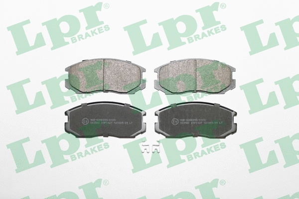 Diskinių stabdžių trinkelių rinkinys LPR 05P1427