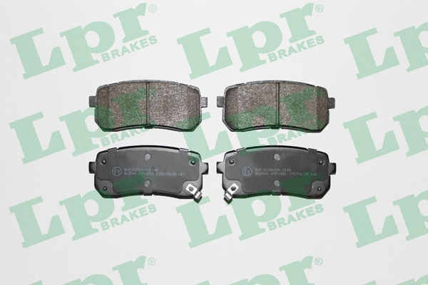 Diskinių stabdžių trinkelių rinkinys LPR 05P1450
