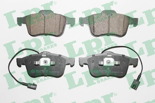 Diskinių stabdžių trinkelių rinkinys LPR 05P1470