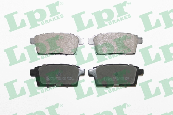 Diskinių stabdžių trinkelių rinkinys LPR 05P1572