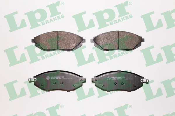 Diskinių stabdžių trinkelių rinkinys LPR 05P1629