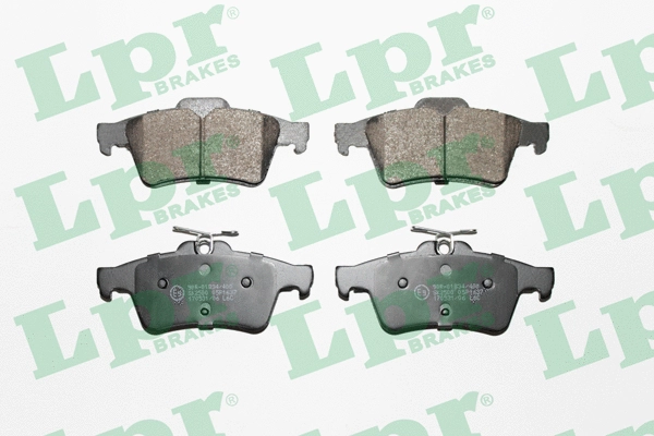Diskinių stabdžių trinkelių rinkinys LPR 05P1637