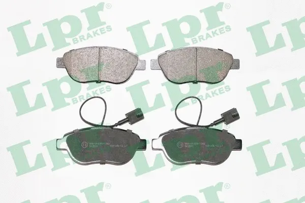 Diskinių stabdžių trinkelių rinkinys LPR 05P1657