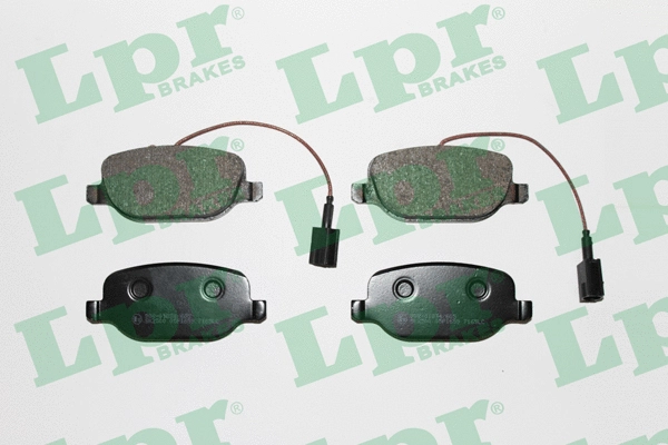 Diskinių stabdžių trinkelių rinkinys LPR 05P1659