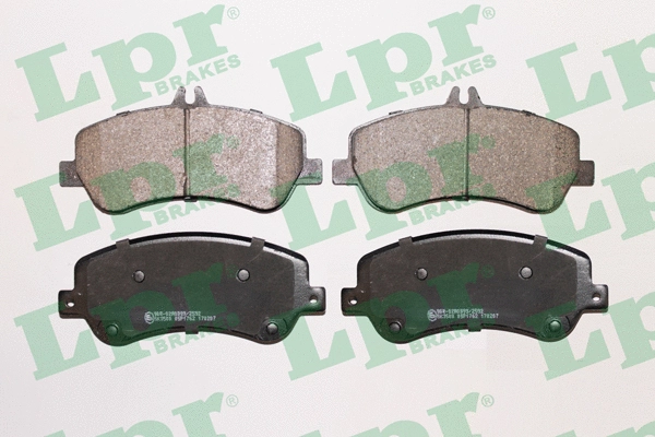 Diskinių stabdžių trinkelių rinkinys LPR 05P1762