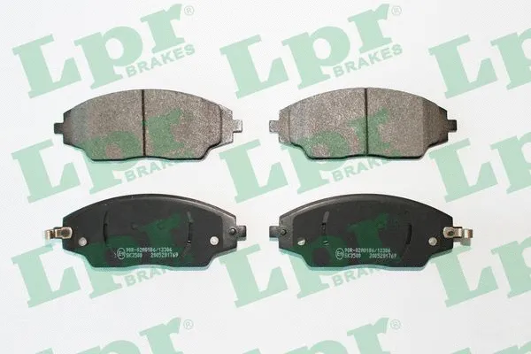 Diskinių stabdžių trinkelių rinkinys LPR 05P1769