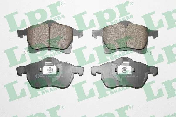 Diskinių stabdžių trinkelių rinkinys LPR 05P690