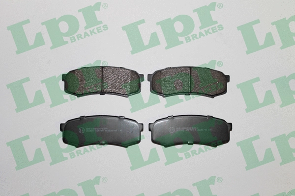 Diskinių stabdžių trinkelių rinkinys LPR 05P749