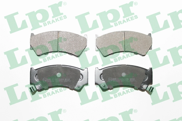 Diskinių stabdžių trinkelių rinkinys LPR 05P778