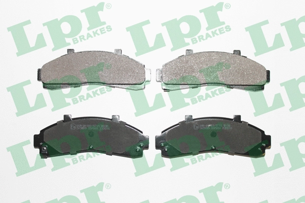 Diskinių stabdžių trinkelių rinkinys LPR 05P989