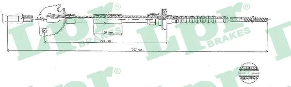 Sankabos trosas LPR C0049C