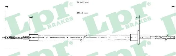 Sankabos trosas LPR C0052C