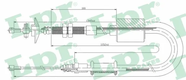 Sankabos trosas LPR C0483C