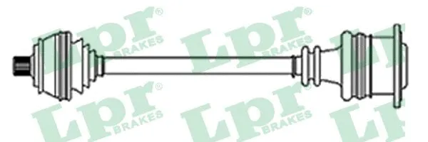 Kardaninis velenas LPR DS14251