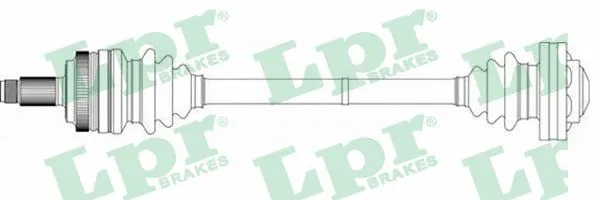 Kardaninis velenas LPR DS15019