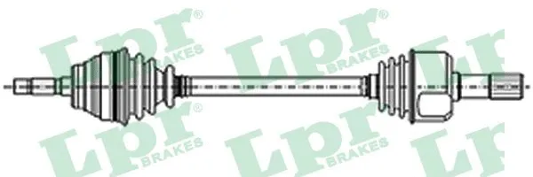 Kardaninis velenas LPR DS21069