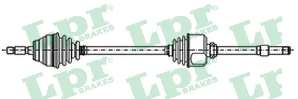 Kardaninis velenas LPR DS21070