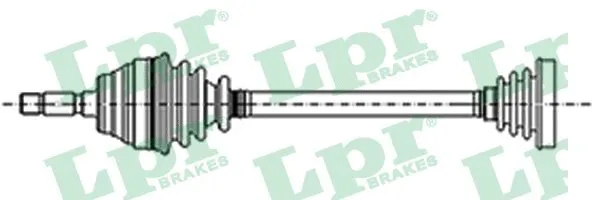 Kardaninis velenas LPR DS30016