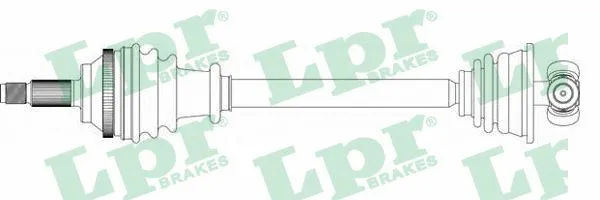 Kardaninis velenas LPR DS37073