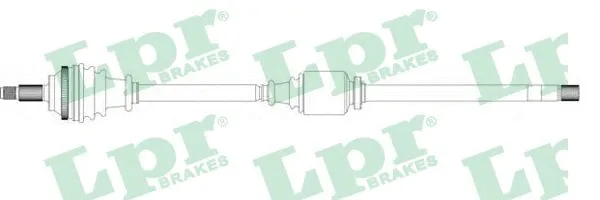 Kardaninis velenas LPR DS37074
