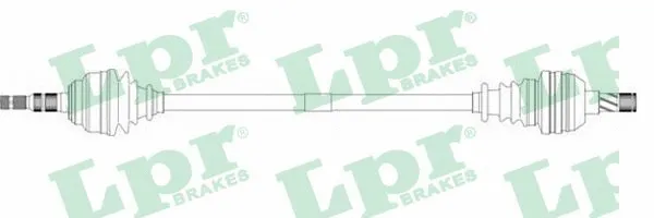 Kardaninis velenas LPR DS37100