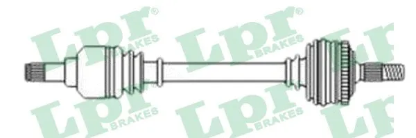 Kardaninis velenas LPR DS37102