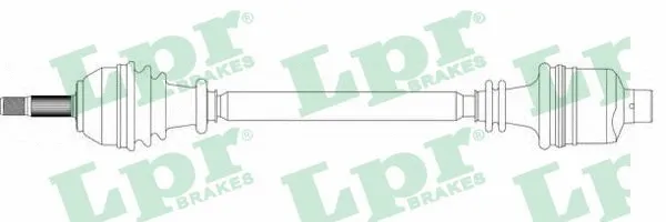 Kardaninis velenas LPR DS39101