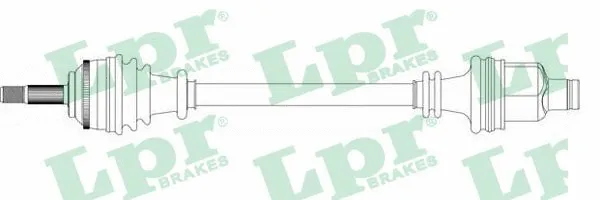 Kardaninis velenas LPR DS39135