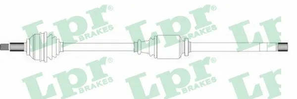 Kardaninis velenas LPR DS39237