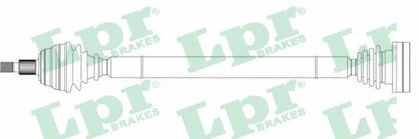 Kardaninis velenas LPR DS43008